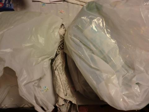 配達されたお野菜