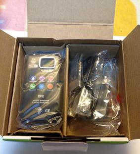 箱を開けました。