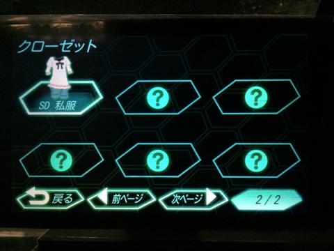 クローゼットを覗いてみる