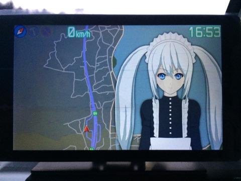 メイド服に身を包んだレイの巻