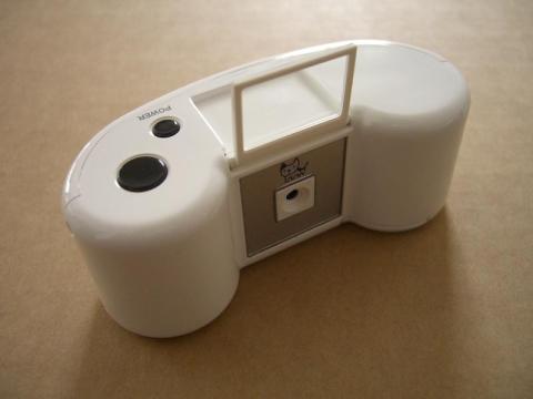 ファインダーをあげたところ