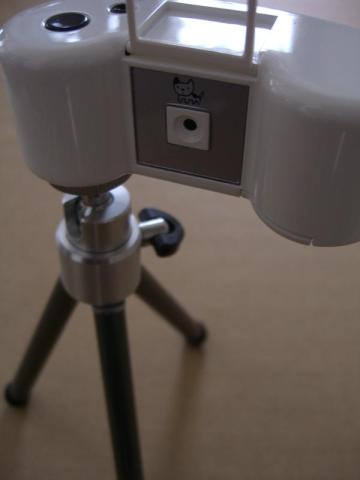 三脚につけるとこうなる