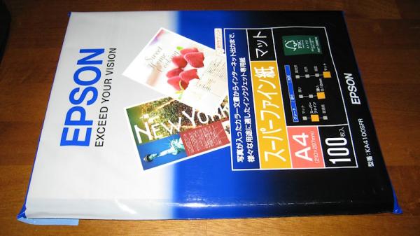 画像 Epsonのスーパーファイン紙 100枚です Epson エプソン純正スーパーファイン紙 100枚 Ka4100sfrのレビュー ジグソー レビューメディア 画像 Epsonのスーパーファイン紙 100枚です Epson エプソン純正スーパーファイン紙 100枚 Ka4100sfrのレビュー ジグソー レビューメディア